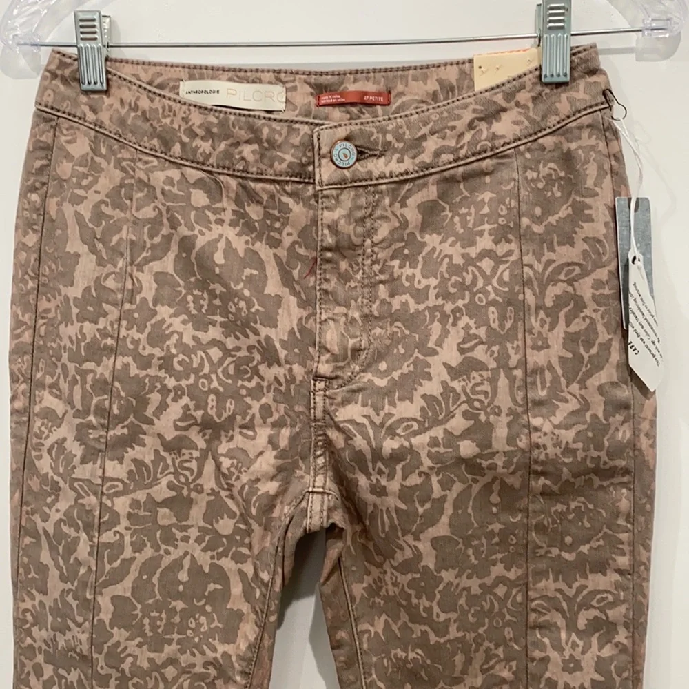 Final Sale 👀 No More Low Offers PILCRO FLOCKED HIGH-RISE LEGGINGS Size 27 Petite - Picture 6 of 14